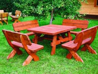 8 Seat Square Table